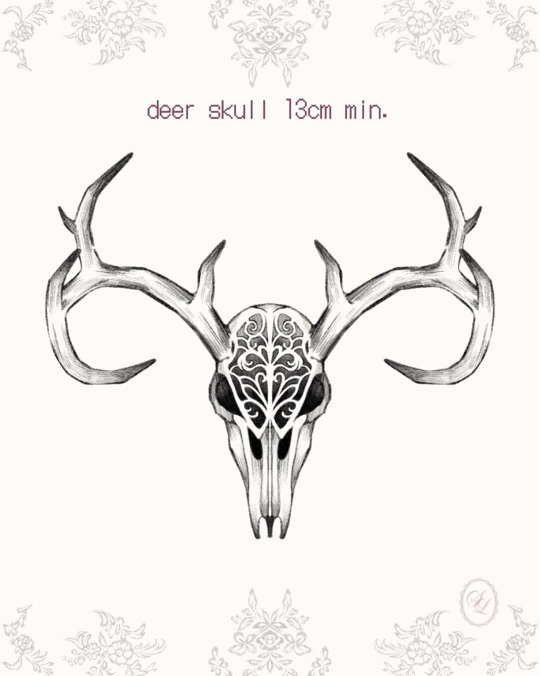 deer skull