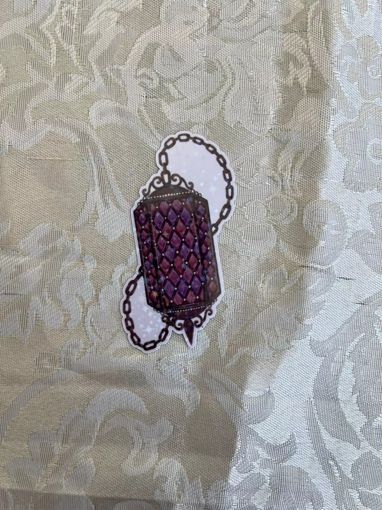 sticker holographique vamp
