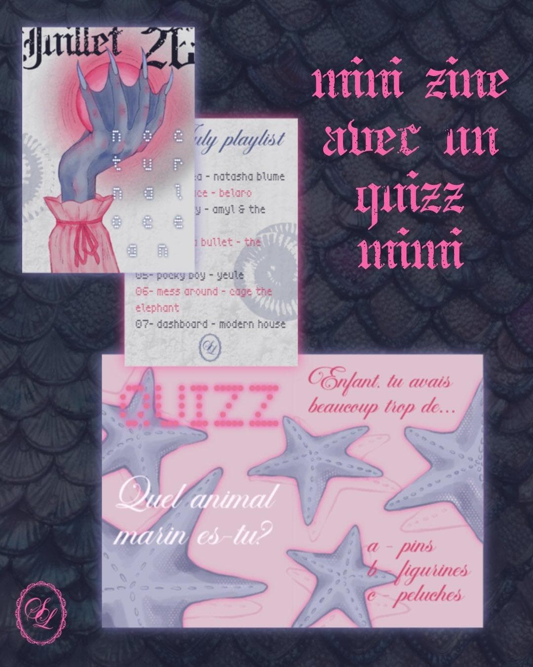 mail club lettre illustration