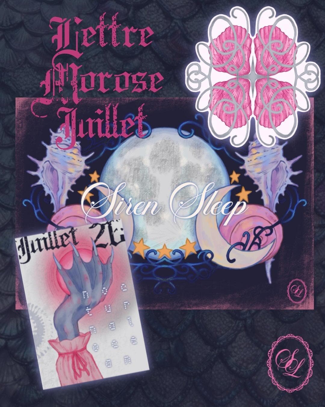 Illustration "Beware for I am fearless therefore powerful"  ipomées,