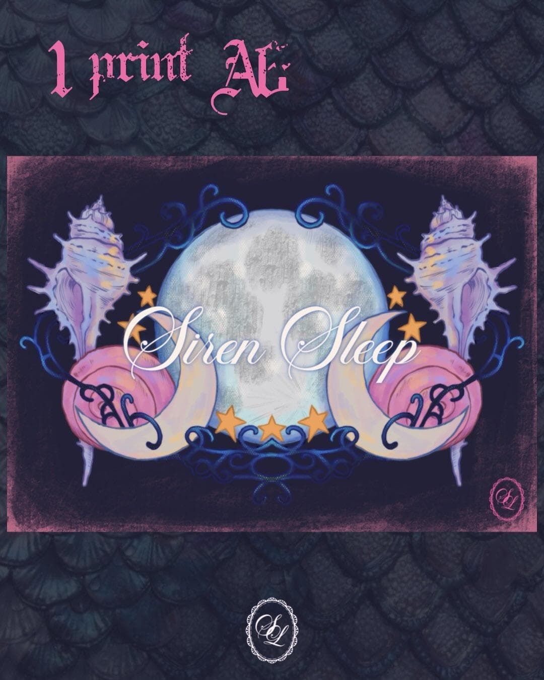 sticker holographique vamp