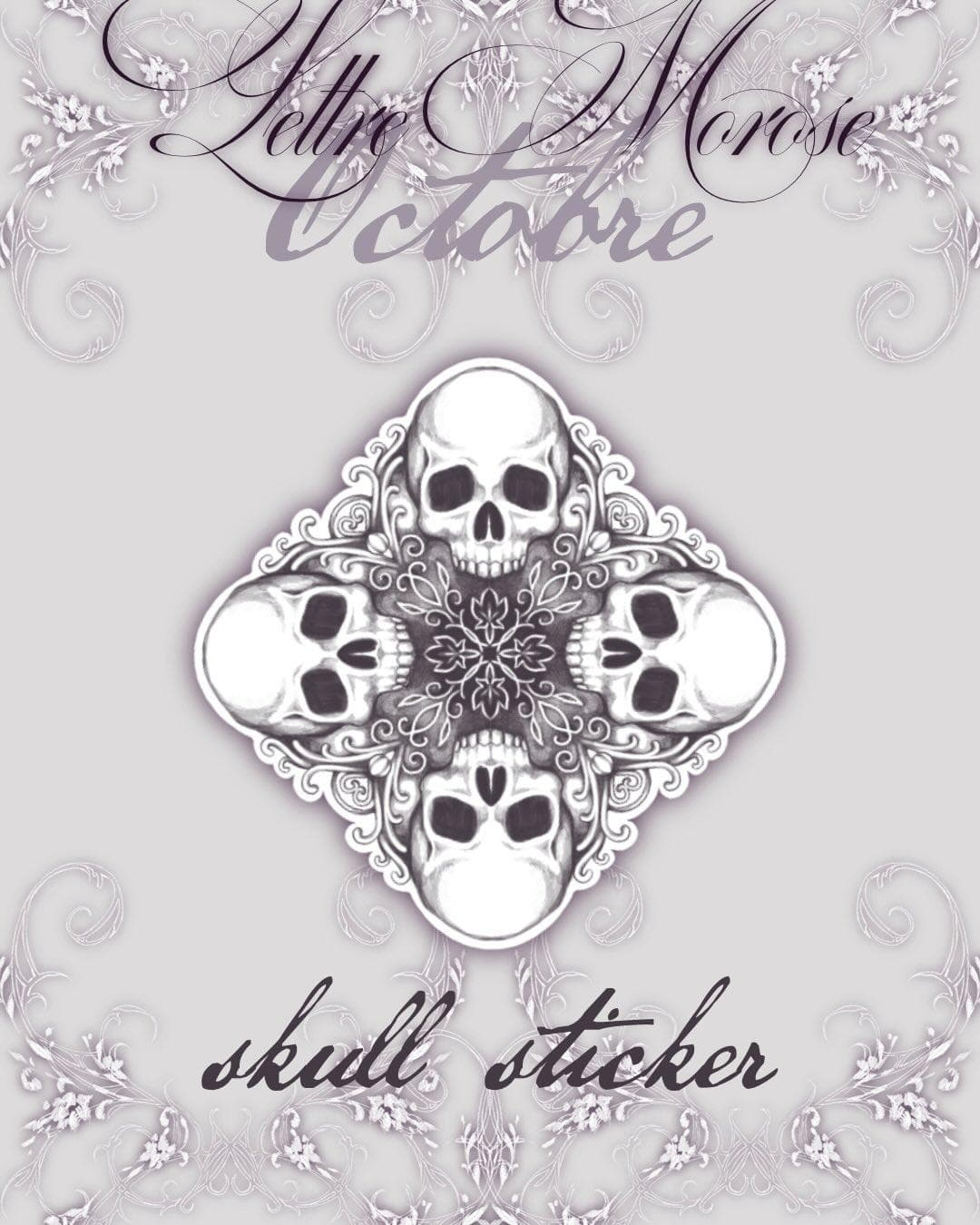 illustration print vampire pastel manga goth