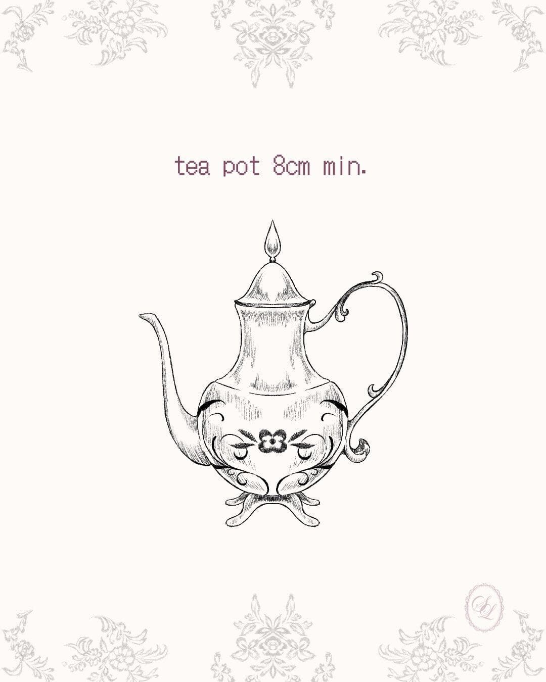 tea pot flash tattoo